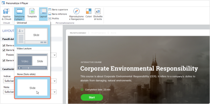 Convertitore di formato da mp4 a SCORM