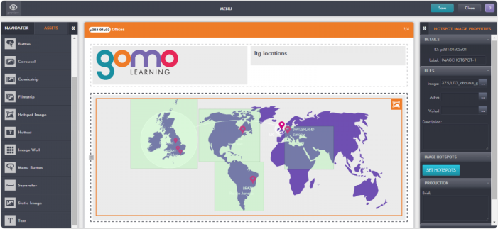 Strumento di creazione SCORM Gomo Learning