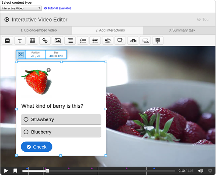 H5P Software di authoring H5P