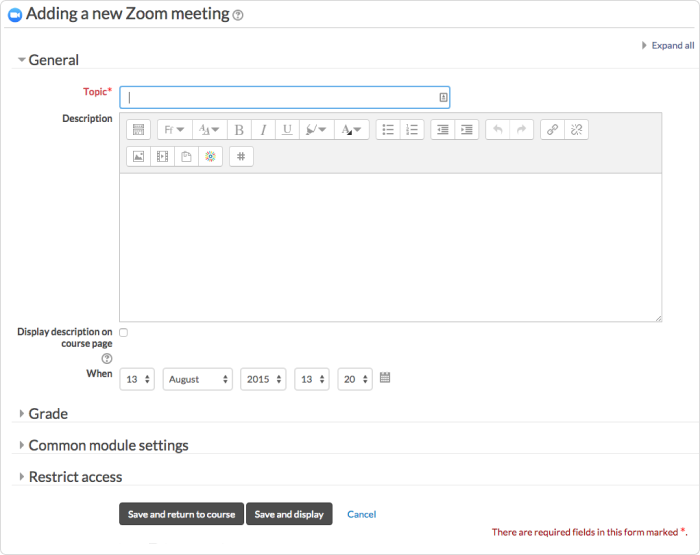 Zoom meeting