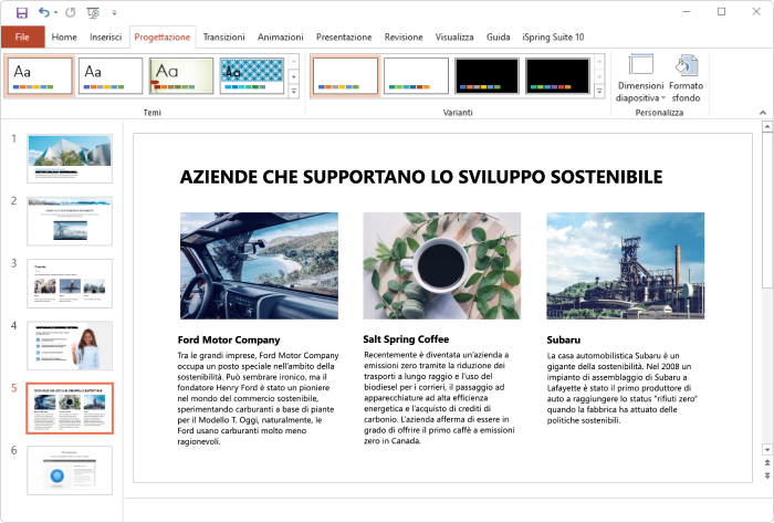 iSpring Suite Creare un corso online con il software di authoring per l’eLearning di iSpring Suite