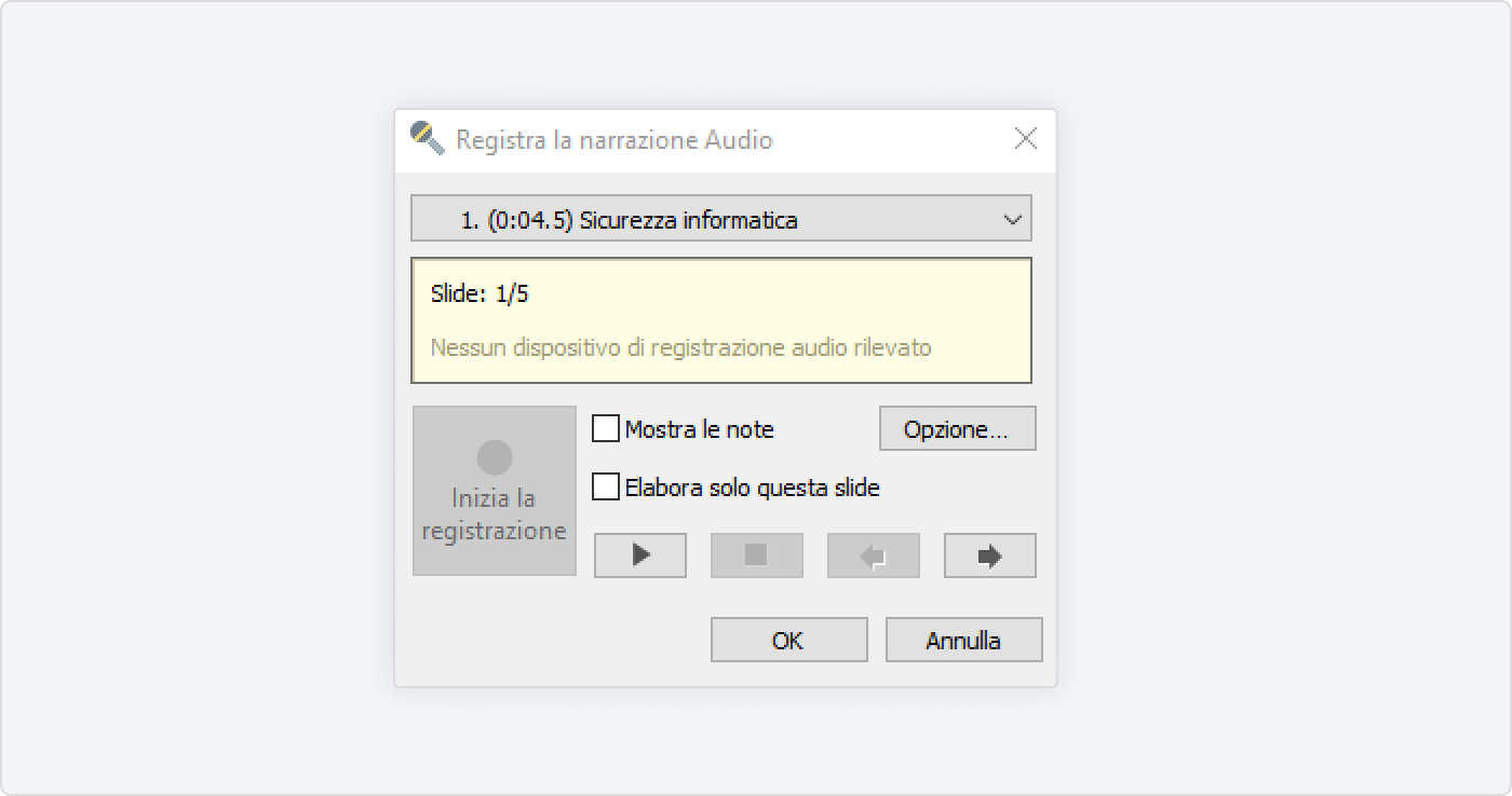 Registrare voci fuori campo su iSpring Suite Registrare voci fuori campo su iSpring Suite