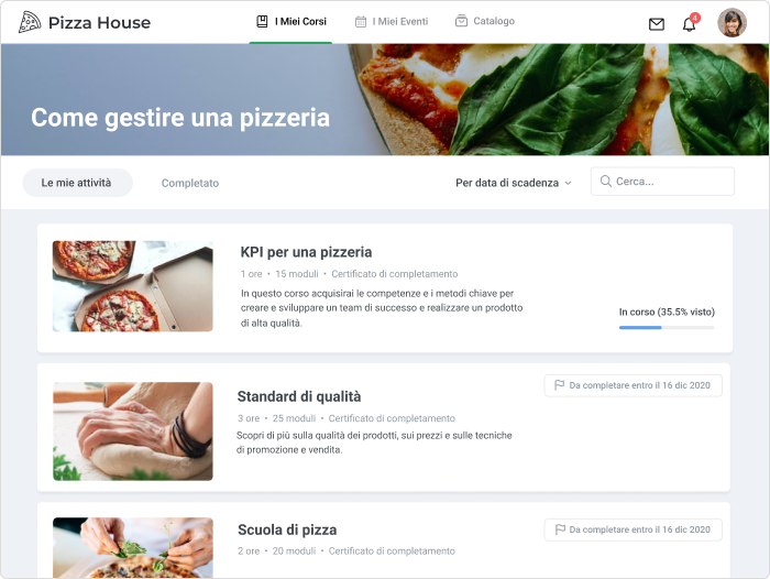 iSpring Learn Piattaforma di eLearning iSpring Learn