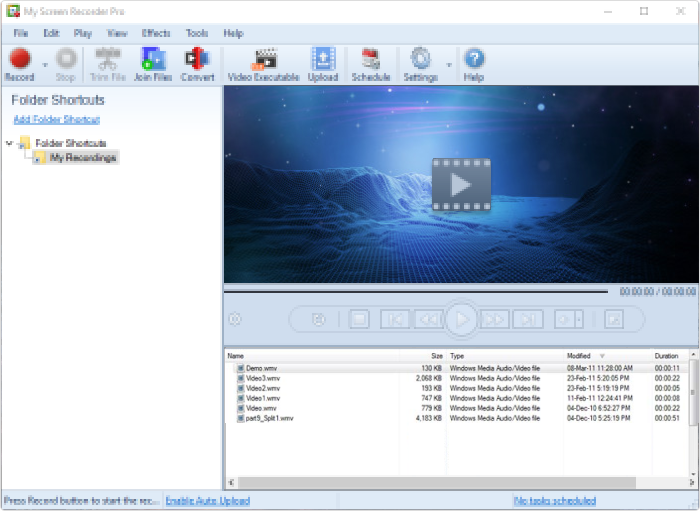 My Screen Recorder Pro Programma per registrare schermo PC My Screen Recorder Pro