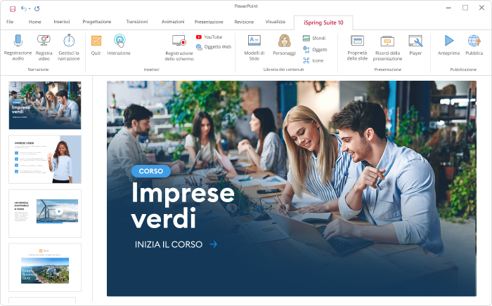 iSpring Suite Microlearning software iSpring Suite