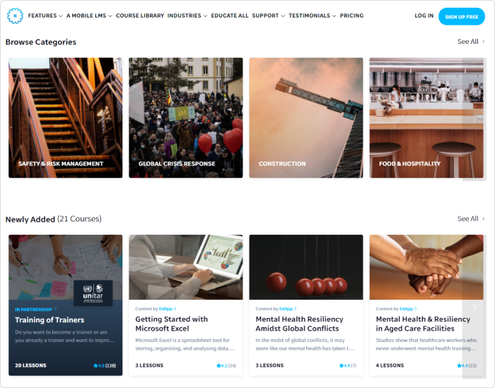 EdApp Microlearning software EdApp