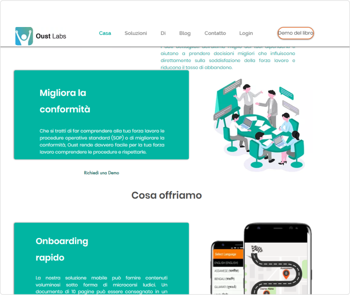 Oust Labs Microlearning software Oust Labs