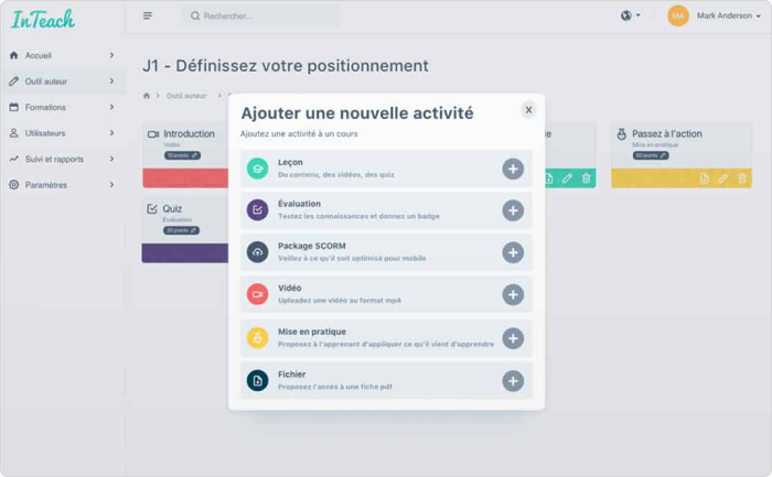 InTeach Microlearning software InTeach