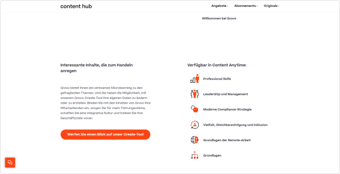 Microlearning software mLevel