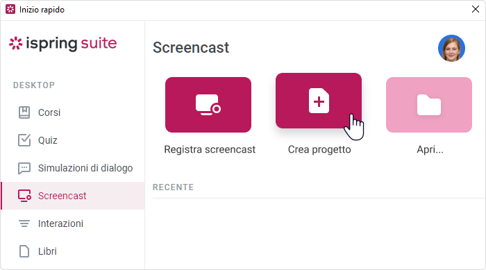 Creare video con voce narrante in iSpring Suite