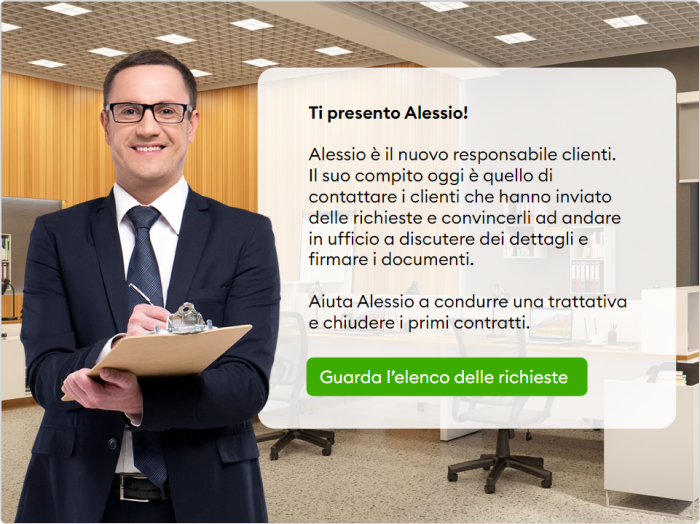 Aumenta le vendite con efficaci simulazioni di dialogo