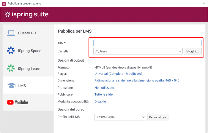 iSpring Suite permette di creare pacchetti SCORM per Moodle e personalizzarli iSpring Suite permette di creare pacchetti SCORM per Moodle e personalizzarli