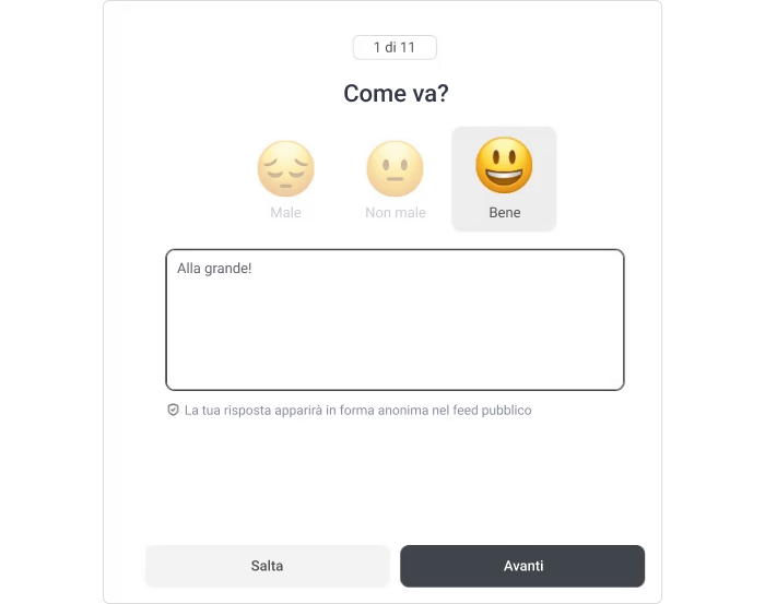 Pulse survey per il coinvolgimento dei dipendenti