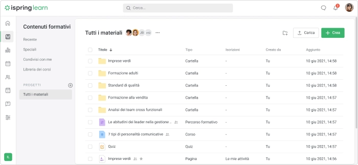 Distribuisci i corsi con iSpring Learn Soft skill: distribuisci i corsi con iSpring Learn