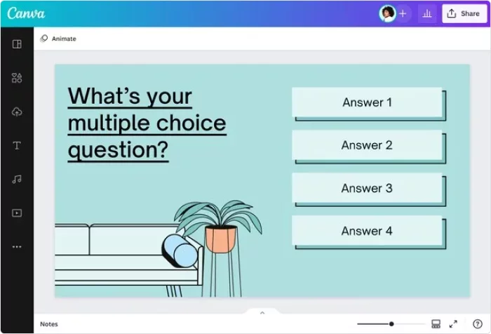 Creare quiz con Canva
