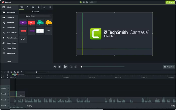 Registrare lo schermo del PC con Camtasia