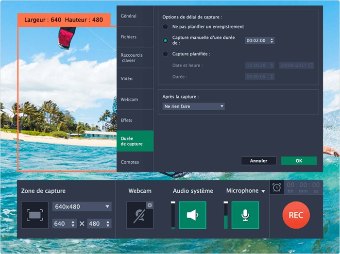 Registrare lo schermo del PC con Screencapture