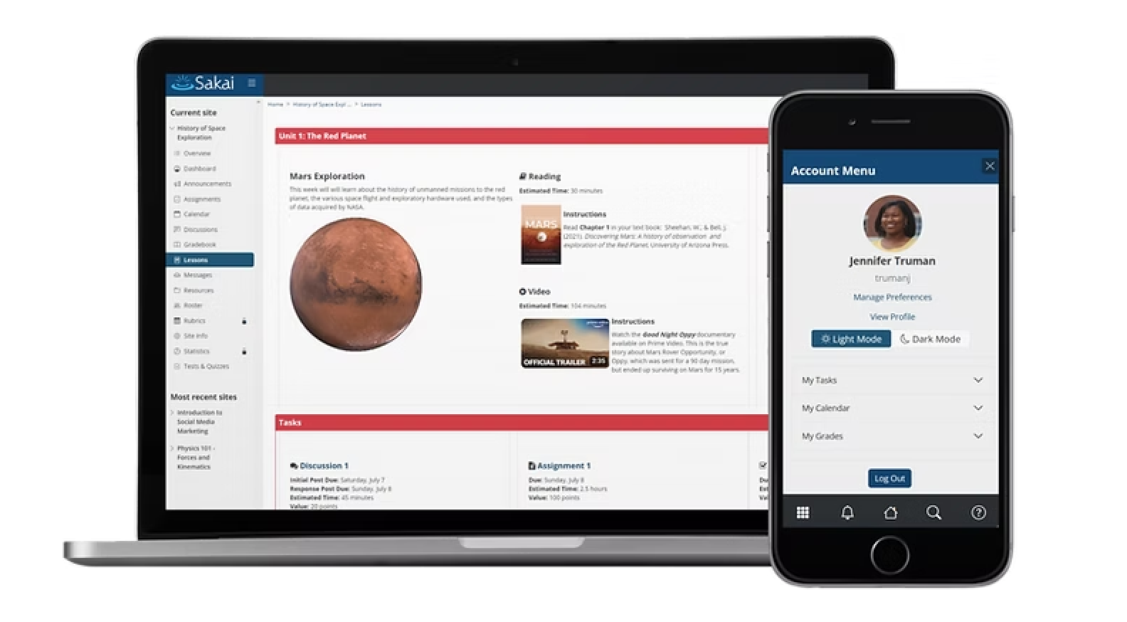 Piattaforma di e-learning Sakai