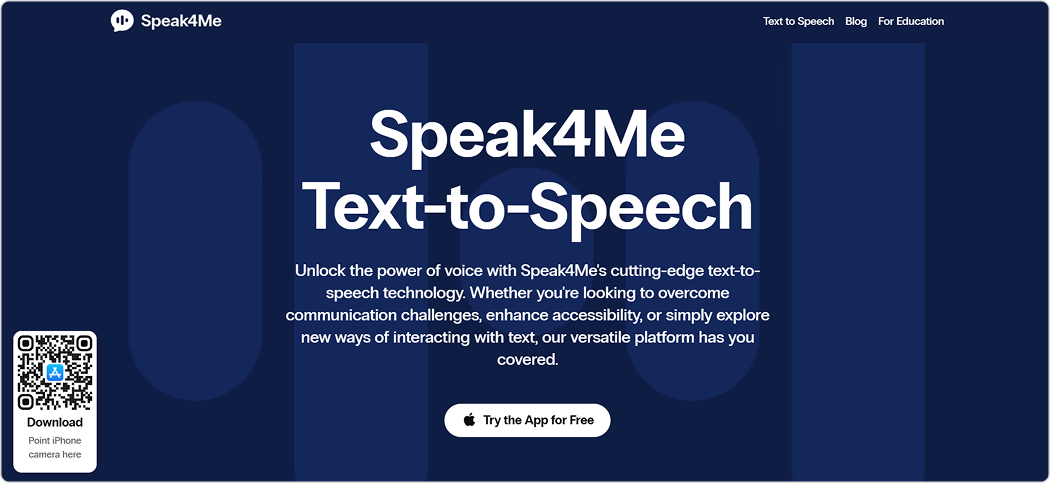 Il sintetizzatore vocale Speak4Me