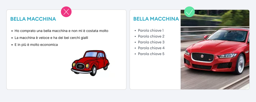 Presentazioni PowerPoint professionali: scegli immagini pertinenti
