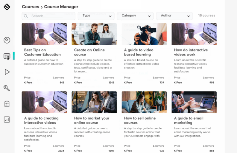 Creare e vendita corsi online con LearnWorlds