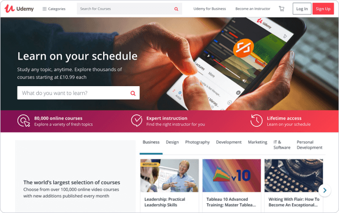 Vendita corsi online con Udemy