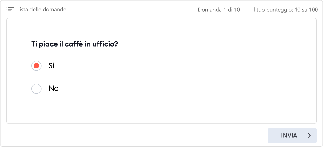 Scala Likert vs Domande Binarie