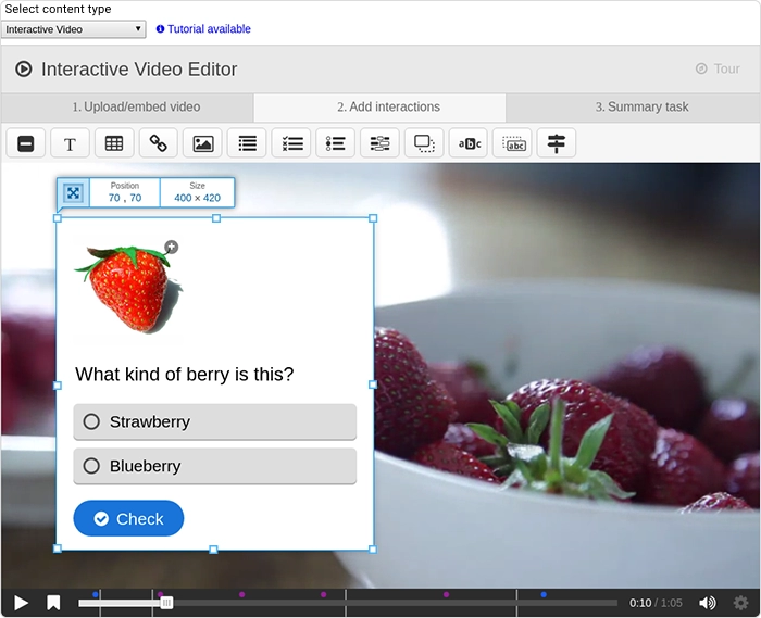 H5P Software di authoring: H5P