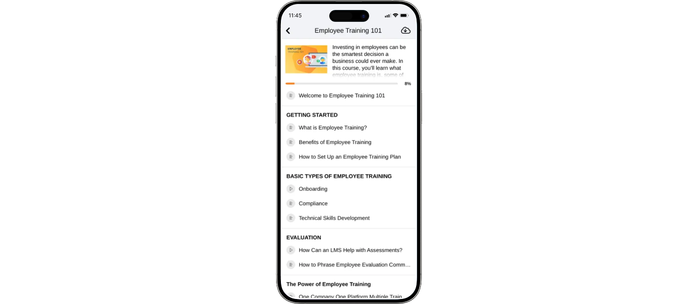 TalentLMS Mobile learning con TalentLMS