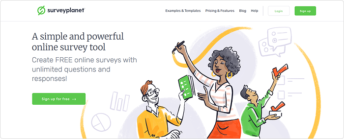 SurveyPlanet Strumenti per survey: SurveyPlanet