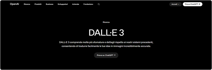 DALL·E Generatore di immagini AI DALL·E