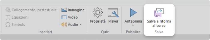 Salva il quiz Copilot su PowerPoint: salva il quiz