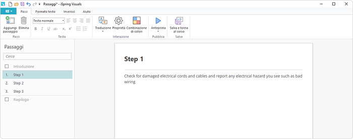 Copia il testo Copilot su PowerPoint: copia il testo