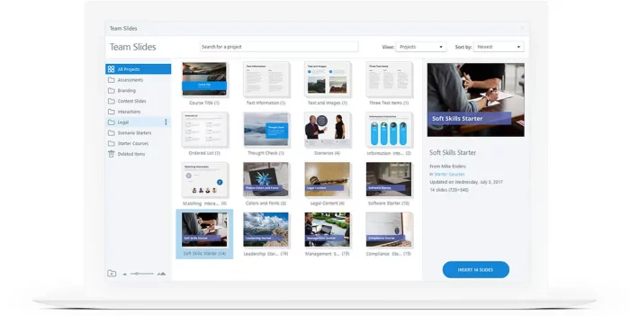 Articulate 360 Piattaforma per corsi e-learning Articulate 360