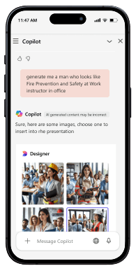 Genera immagini personalizzate Copilot su PowerPoint: genera immagini personalizzate