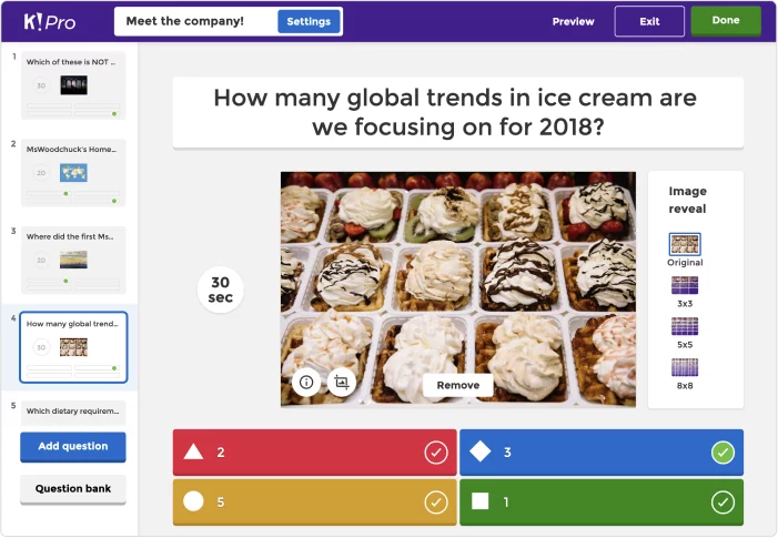 Kahoot! Programma per creare quiz interattivi Kahoot!