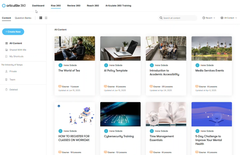 Articulate 360 Articulate 360 - un'alternativa ad Adobe Captivate