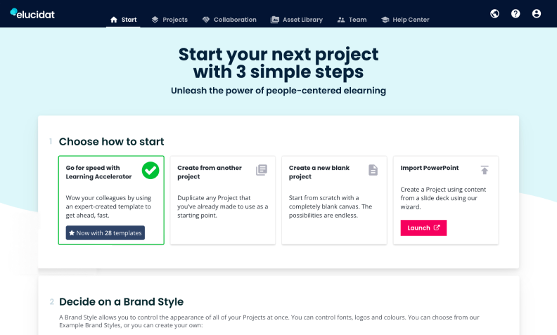 Elucidat Elucidat - un'alternativa ad Adobe Captivate