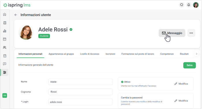 Come inviare messaggi privati Comunicazione aziendale: inviare messaggi privati