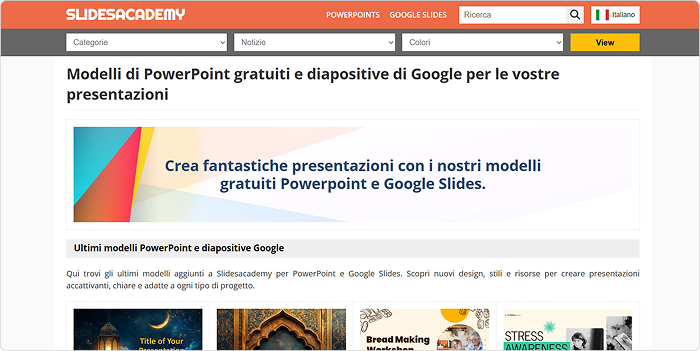 Slidesacademy Temi PowerPoint con Slidesacademy